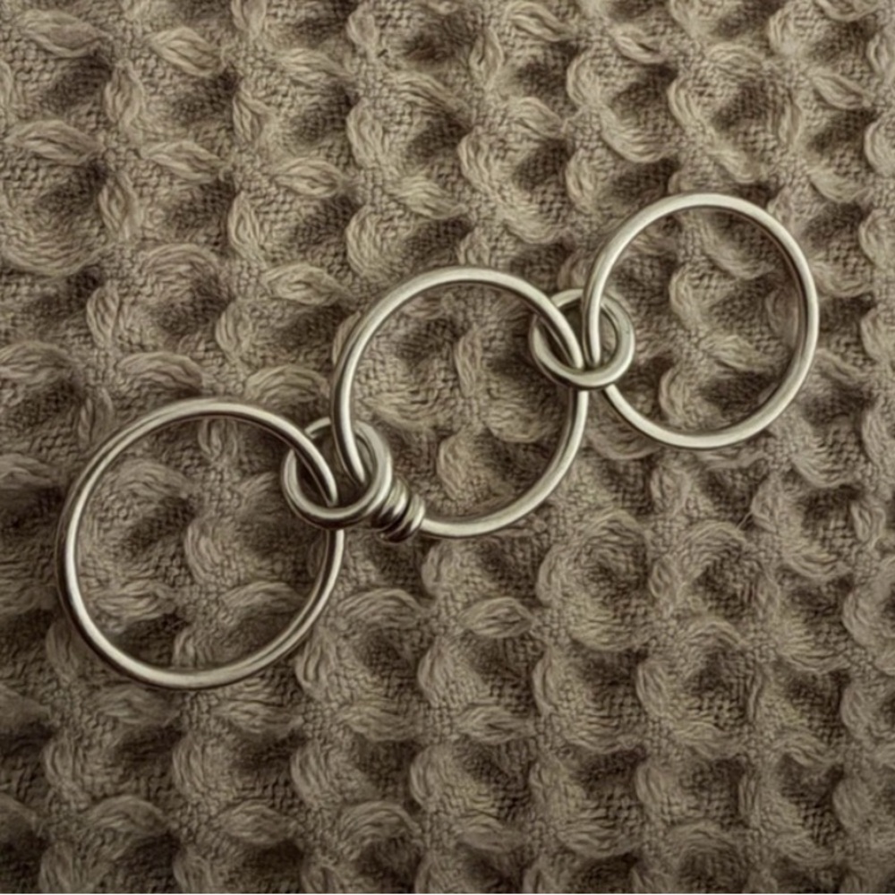 Sterling Silver Spinelli "Acacia" Triple Stack Ring